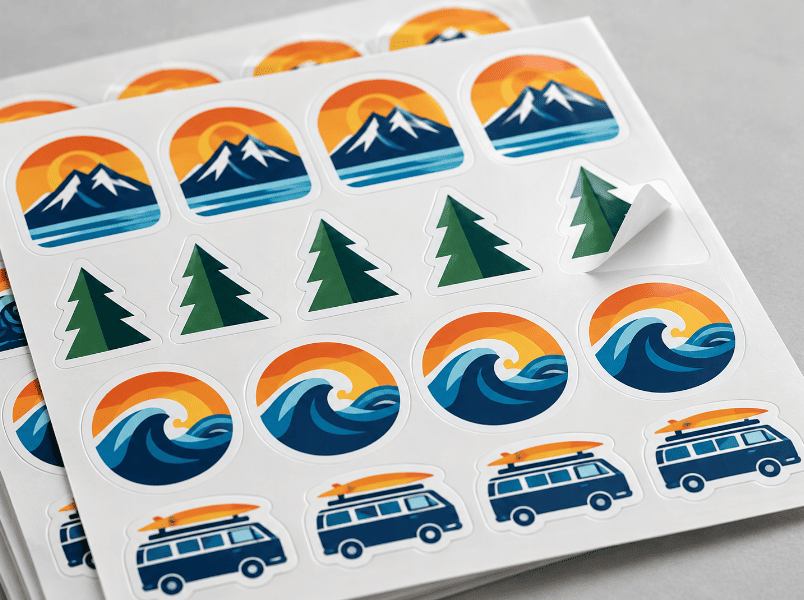 Kiss Cut Stickers