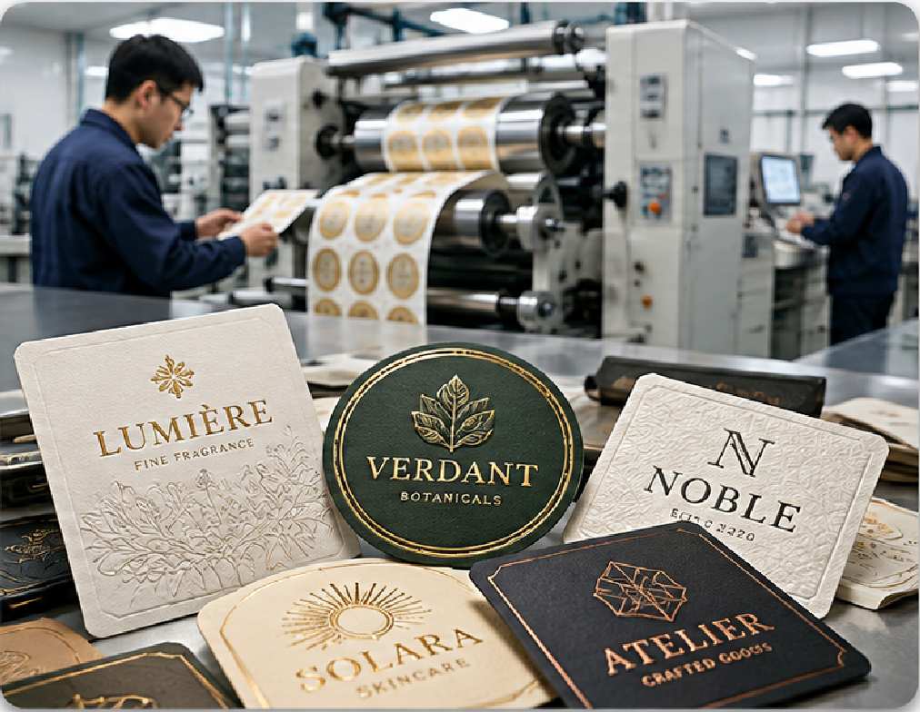 Custom Embossed Labels Manufacturer