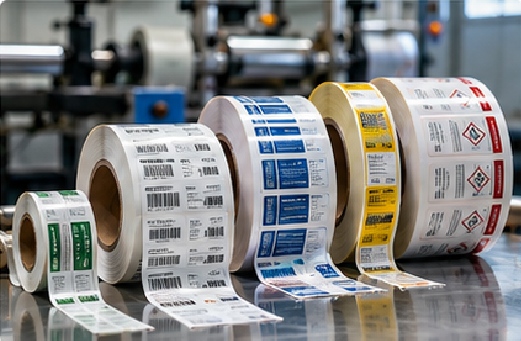 Waterproof Roll Labels