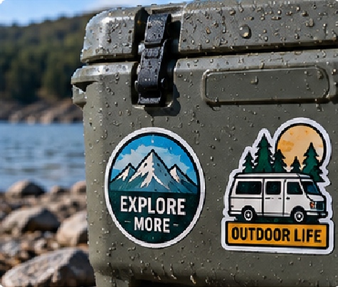 Waterproof Vinyl Stickers