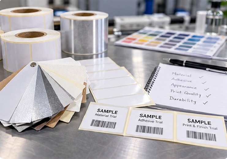 Material And Adhesive Trial
