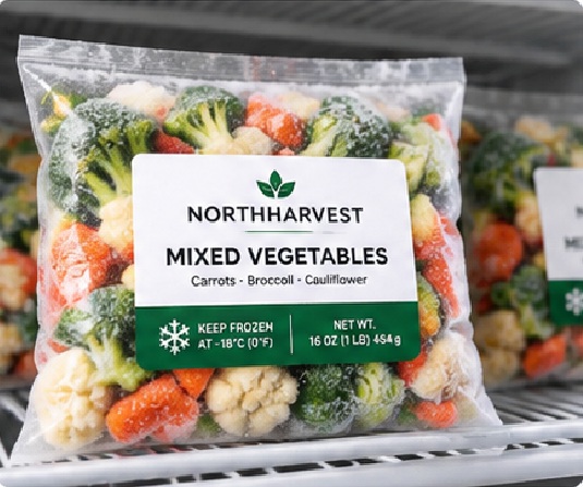Canadian Freezer Food Labels