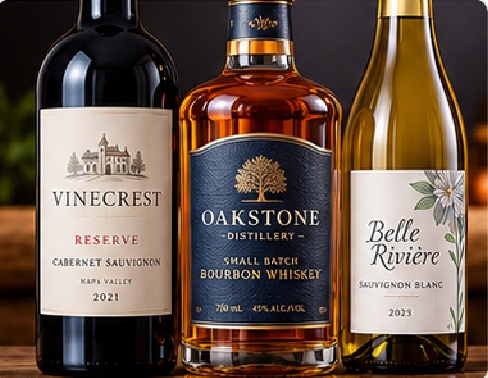 Wine and Spirit Labels