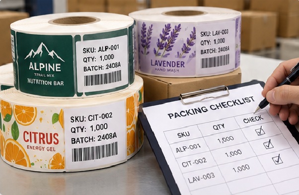 SKU and Quantity Control