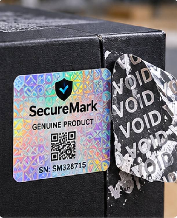 Tamper-evident, VOID, destructible, holographic, scratch-off and other security constructions combine material behavior, printing, converting and sometimes variable information. Philiton reviews the required evidence mechanism and the actual application surface before locking the structure.