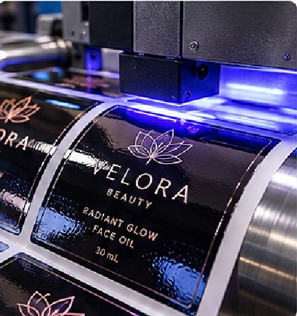 UV usually describes an ink or coating curing system rather than one universal print method.