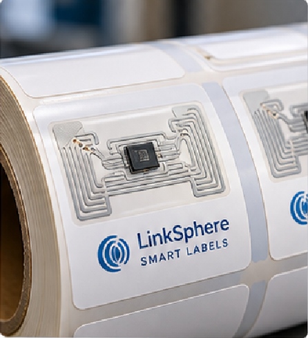 RFID/NFC inlays add antenna, chip, memory, frequency and encoding requirements to the printed label. Philiton can integrate suitable inlays into paper, film or other label structures according to the project.