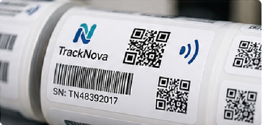 Serial numbers, QR codes, barcodes, unique codes, RFID encoding, and other variable information add a data workflow to the physical print route.