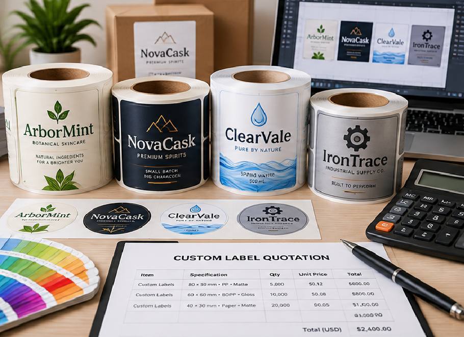 Custom Label Sticker Pricing Factors