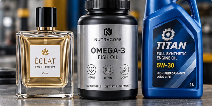 PET provides high dimensional stability and is widely used for durable industrial, electronic, chemical and premium product labels.