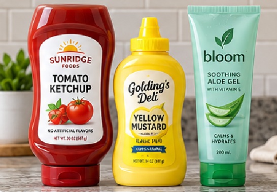 Flexible shampoo, personal-care and cleaner bottles need a label that can move with the package.