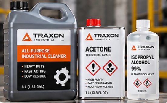 Chemical labels may require durable films, high-tack adhesives, abrasion protection, variable data and clearly controlled hazard information.