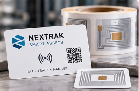 RFID and NFC label projects can combine printed branding, barcode or QR data with inlays, encoding and read/write verification.