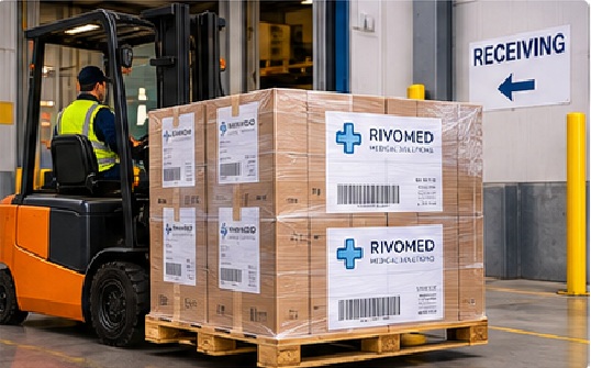 Direct delivery to a warehouse, fulfillment center, contract packer or other receiving location can be arranged when destination, receiving rules, carton/pallet marking, appointments and customs information are known.