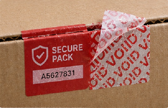 Tamper-evident labels are built to show opening, removal or interference rather than simply use a stronger adhesive.