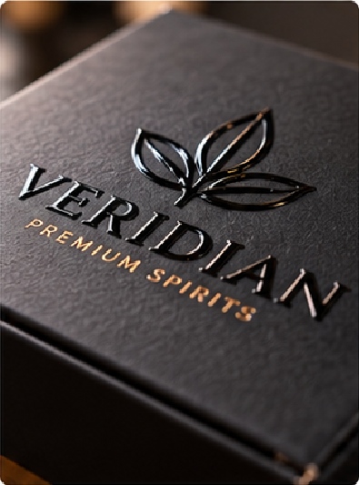 Spot UV adds localized gloss; raised UV adds more height and tactile emphasis where the selected material and process support it. Effects can highlight logos or patterns without changing the full surface.