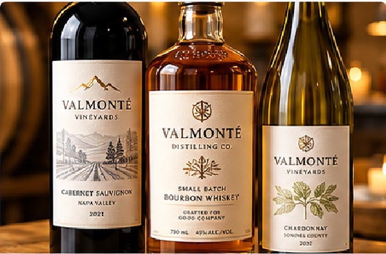 Wine And Spirits Labels