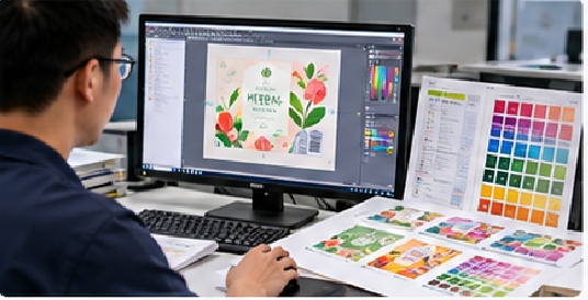 Artwork And Prepress Area