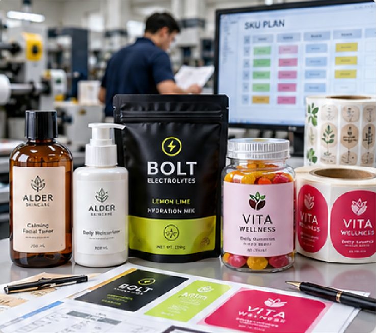 How Custom Label MOQ Actually Works