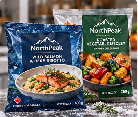 Canadian Frozen Food Labels