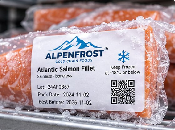 Germany Cold-Chain Food Program - 6,000 Labels