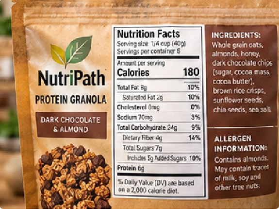 Nutrition And Ingredient Labels