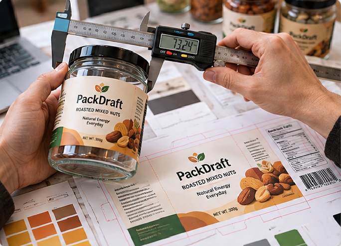Convert Brand Artwork Into A Manufacturable Dieline