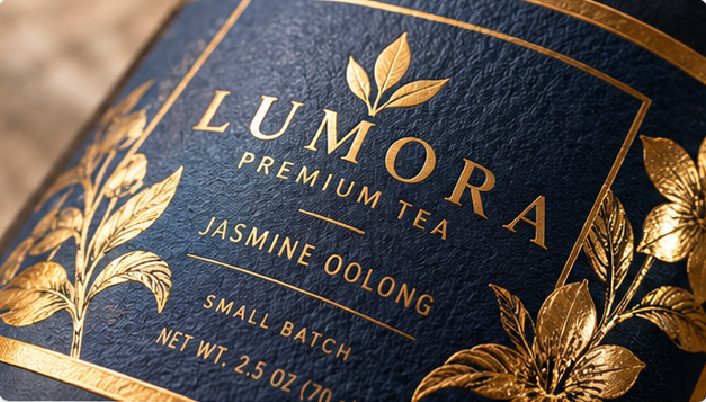 Foil Logo Accents