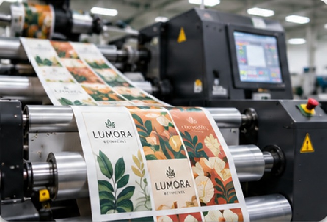 Digital Printing Production Details From Press To Finished Roll