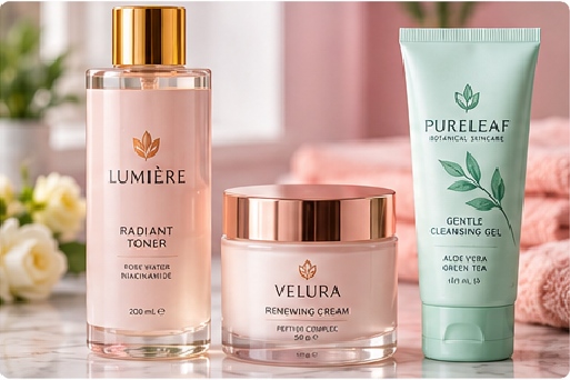 Cosmetics and Skincare stickers