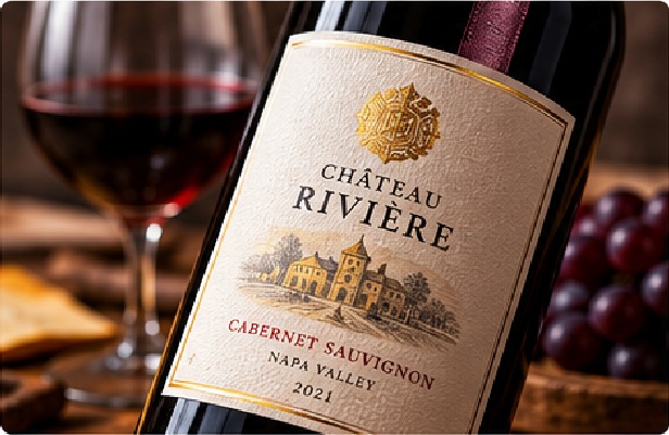 Wine and Spirits labels