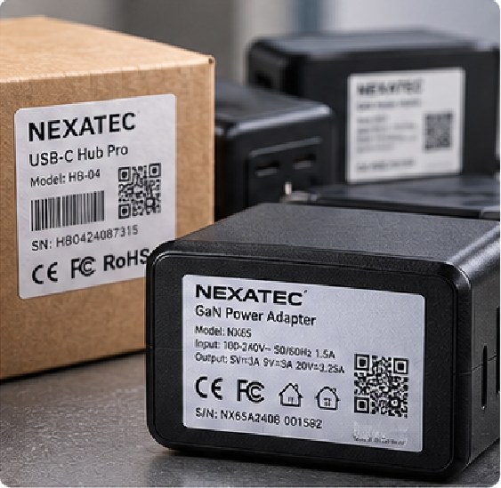 Germany Electronics Brand - 32,000 Durable Labels