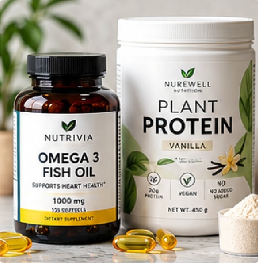 Supplements and Wellness stickers