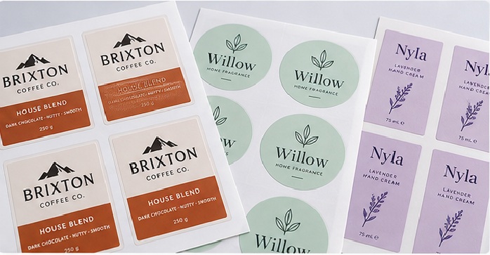 Sheet Label Formats