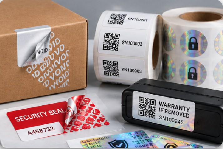 Custom Security Seal Labels Manufacturer