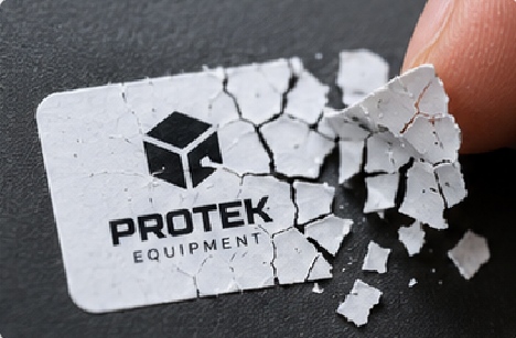 Destructible Security Labels