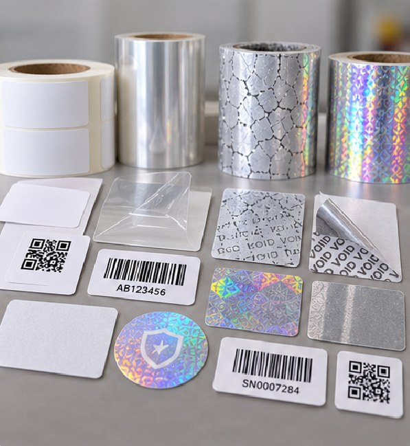 Facestock and Security Layer Selection