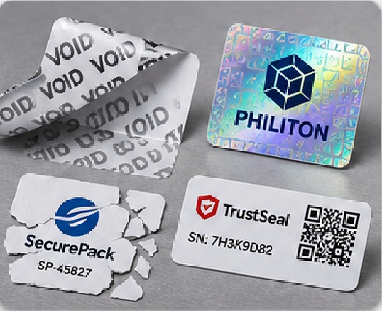 Custom Tamper Evident Labels Manufacturer
