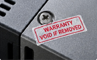 Warranty Void Seals