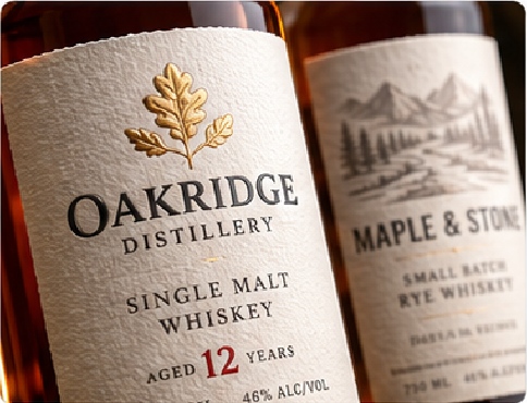 Textured Paper Labels