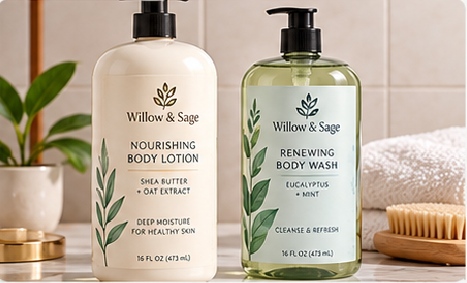 Body Skincare Labels