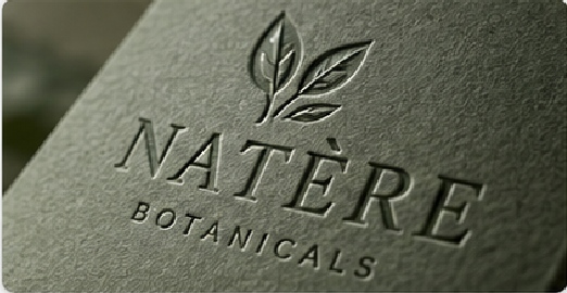 Debossing skincare labels