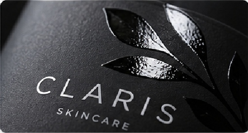 Spot UV skincare labels