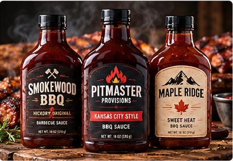 BBQ Sauce Labels