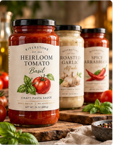 Paper Labels for Dry, Premium Shelf Presence