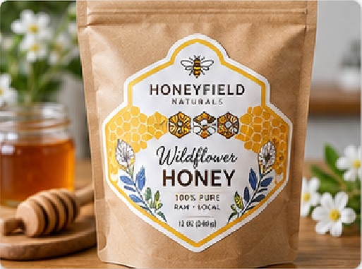 Die-Cut Brand Labels