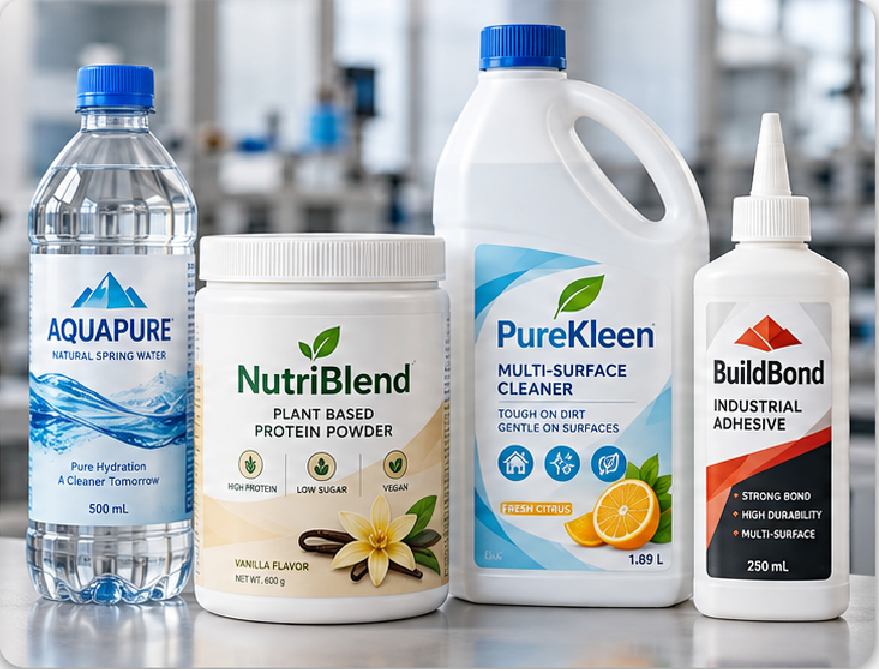 Custom Plastic Surface Labels Manufacturer