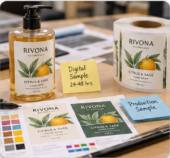 Use Digital Samples for Speed, Production Samples for Process Proof
