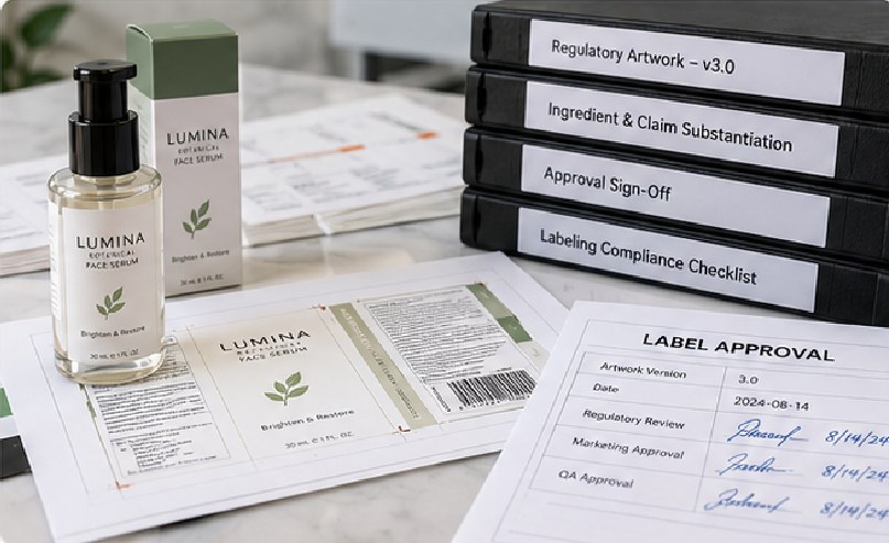 Approved Regulatory Content Stays Under Version Control