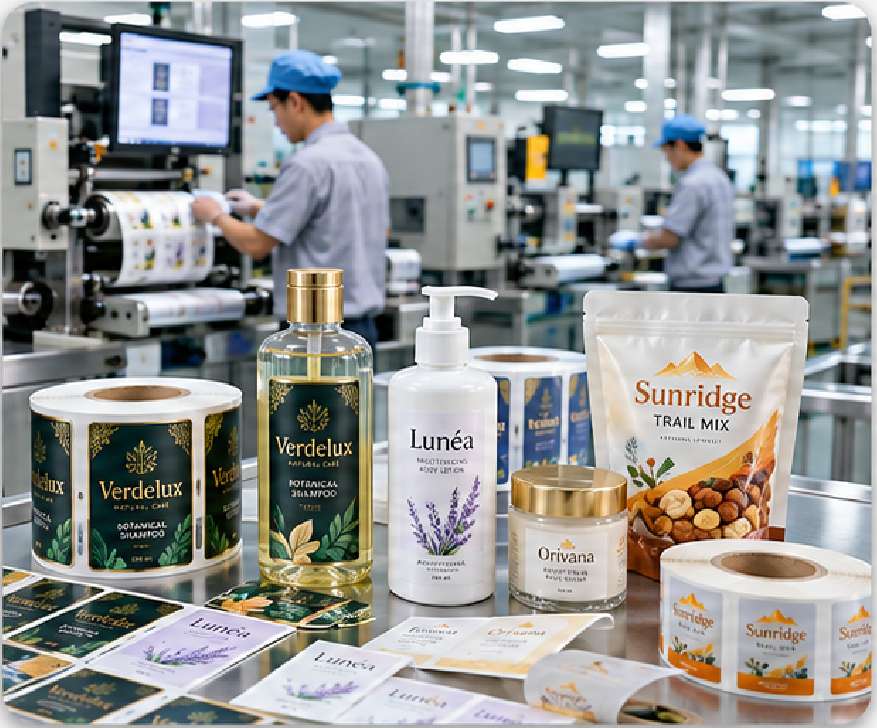 Label Manufacturing Partner for Packaging Companies